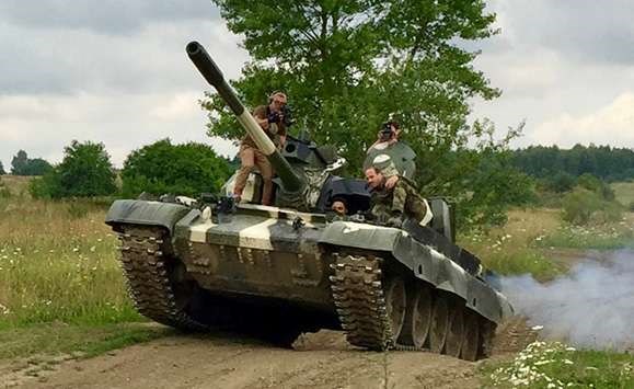 Bild Mitfahrt im Kampfpanzer T-55