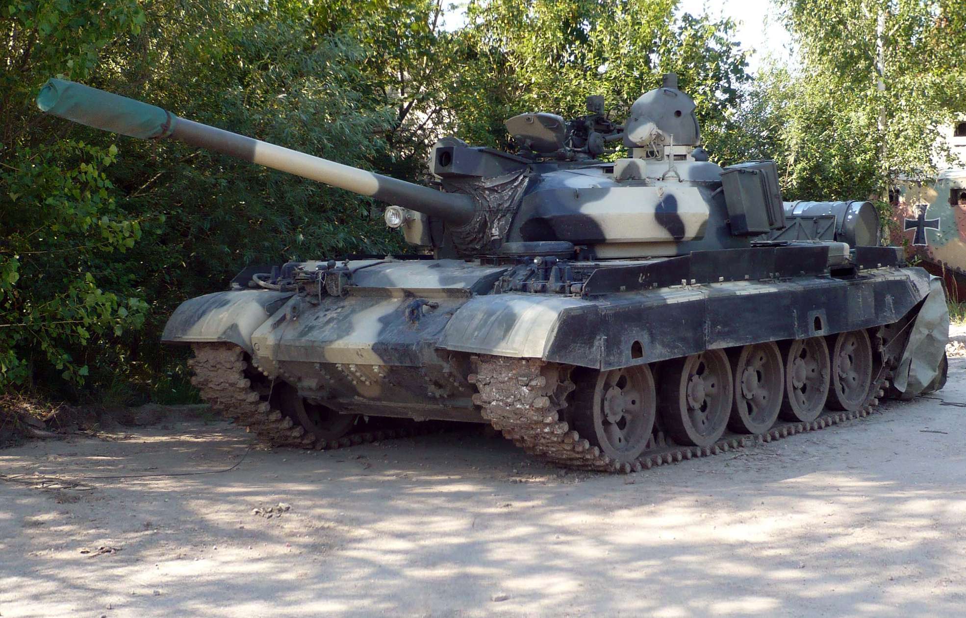 T-55 AM2 bojový tank 