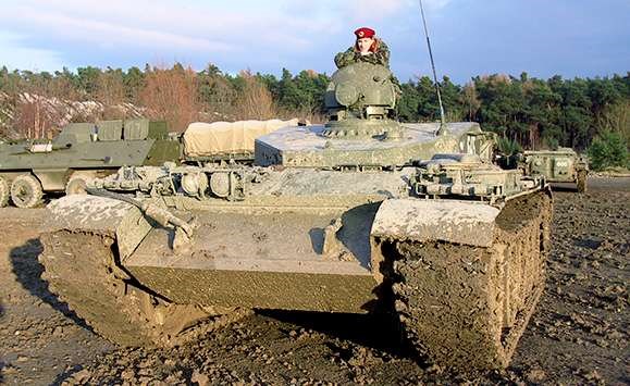 Bild T-55 C Fahrer Training Panzer 
