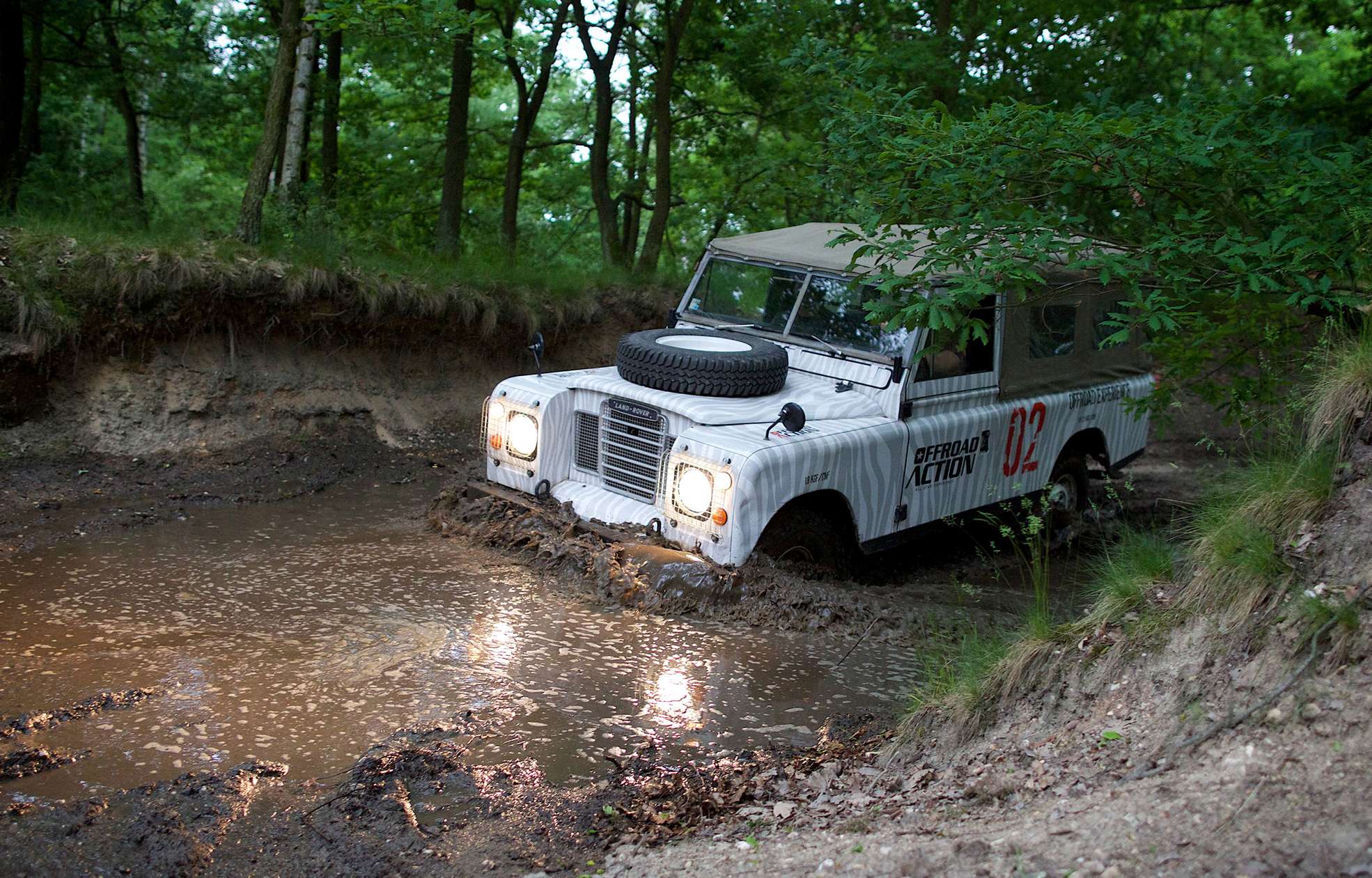 Land Rover: celodenní offroad trénink