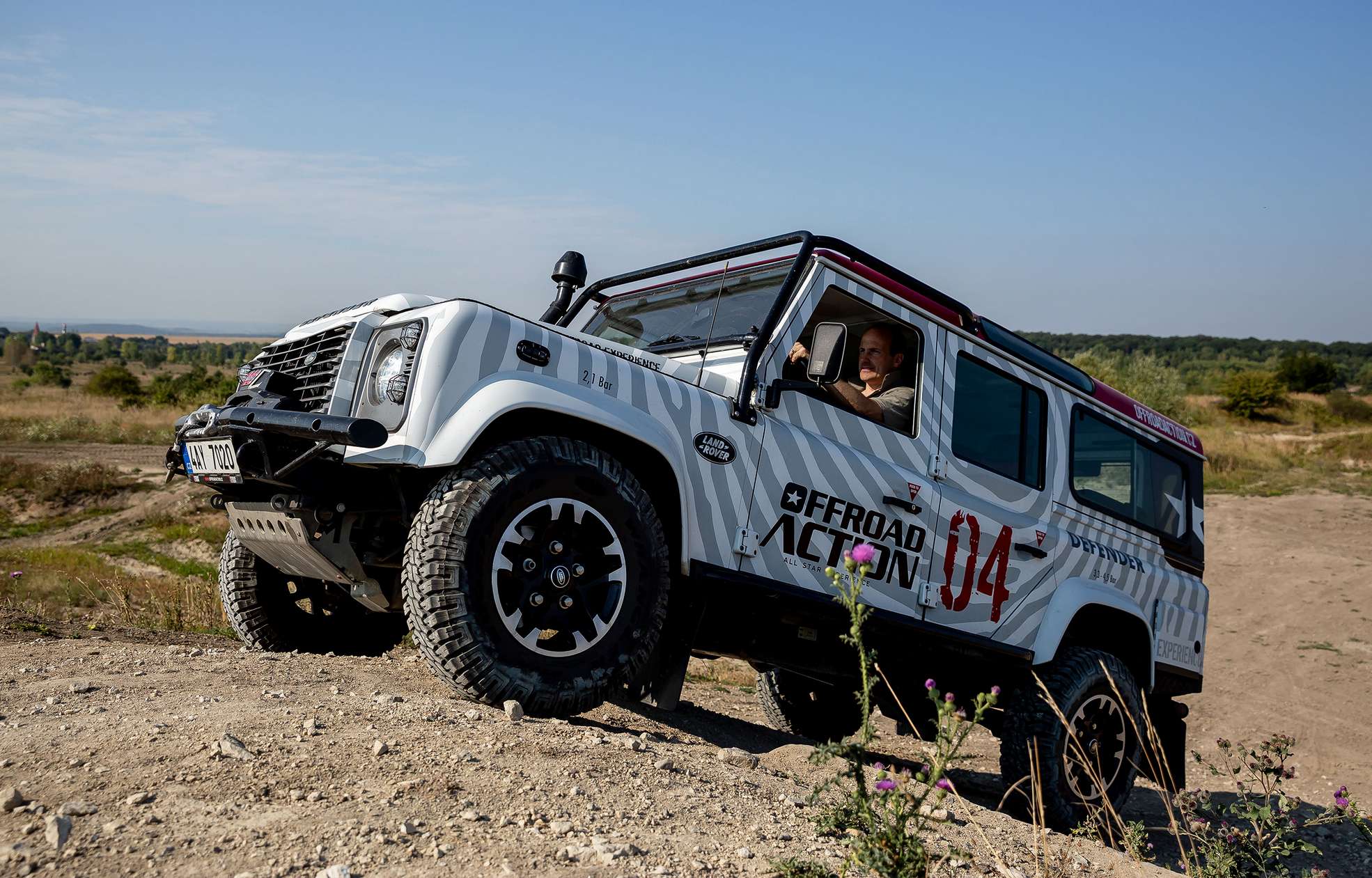 4x4 offroadové řízení