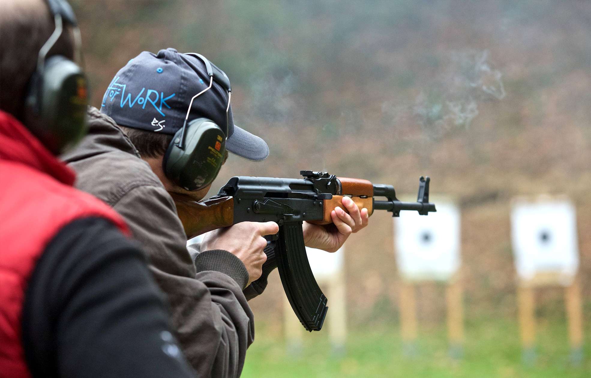 Jízda v BVP-1 & střelba z AK-47