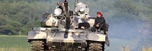 Image for page Battle tank driving - ELITE