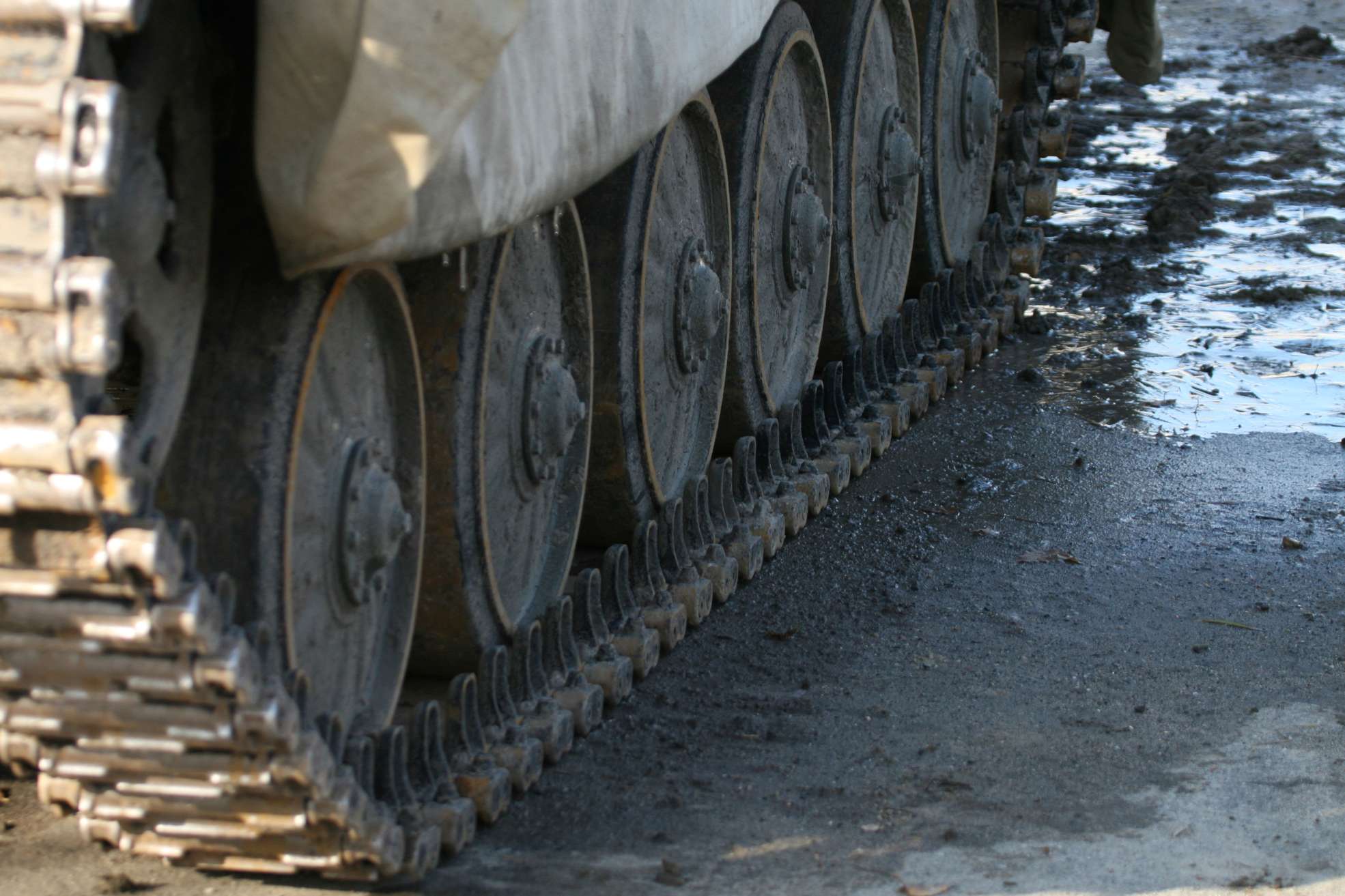 Fahrt mit dem Kampfschützenpanzer BMP-1