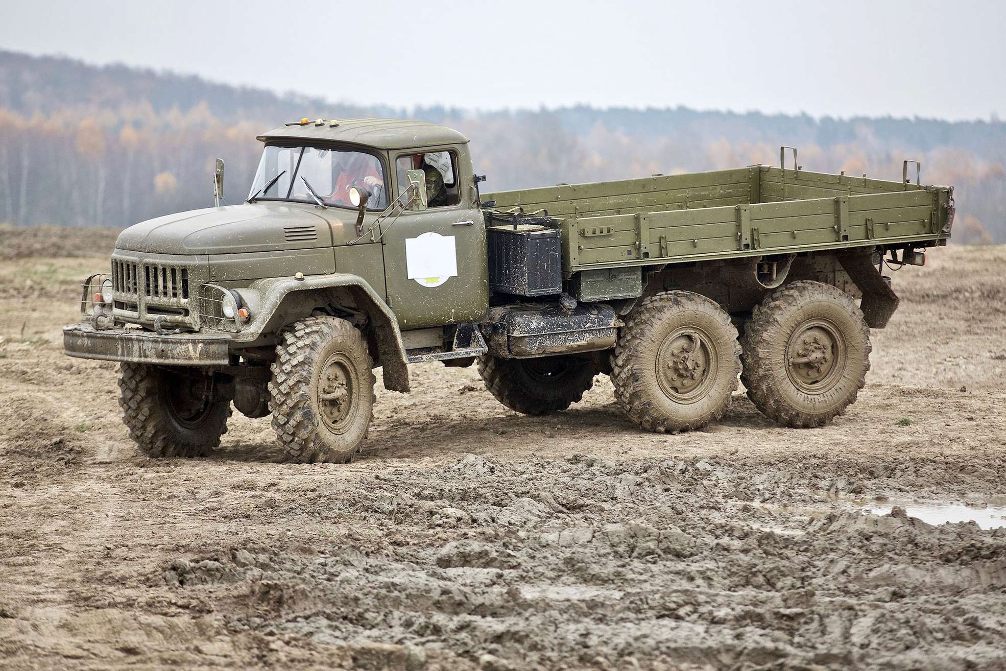 ZIL 131 Russian Army Truck